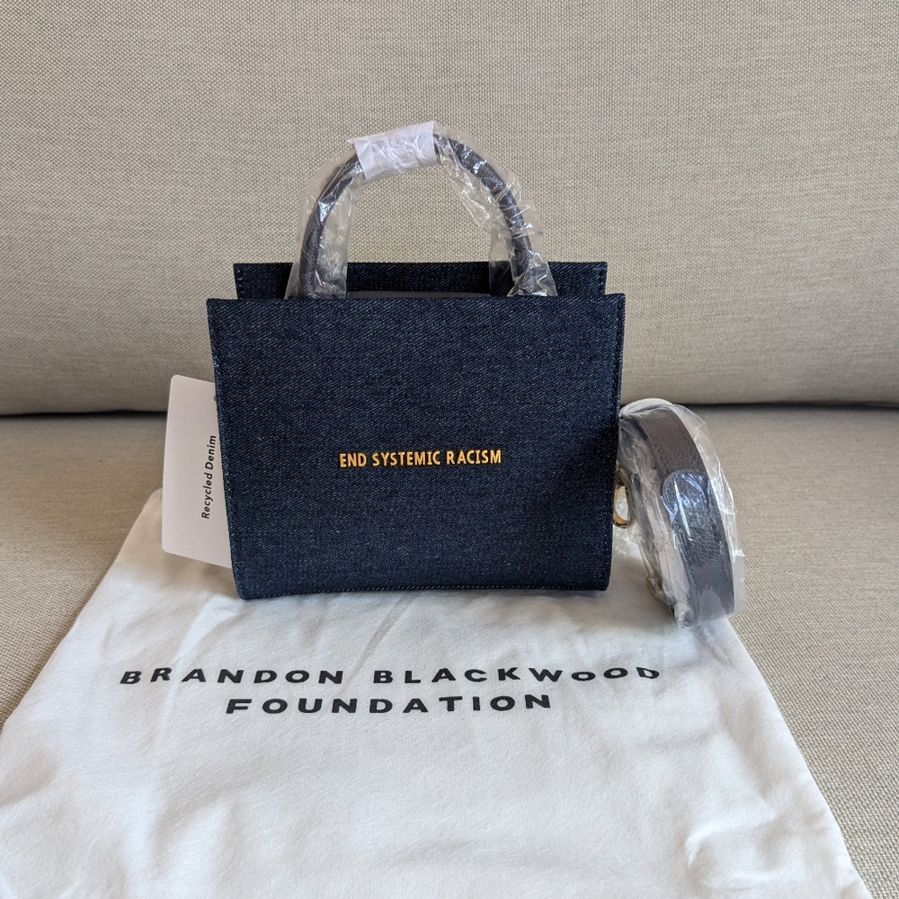 Brandon Blackwood ESR Recycled Denim Tote